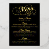 Elegant Echte Folie Gedrukte de Kaarten van het Me (Voorkant)