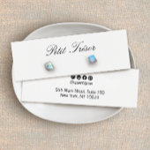 Élégant écran d'oreille de script Stud