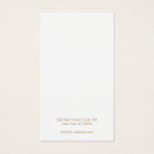 Élégant écran d'oreille rose pâle Script (Dos)