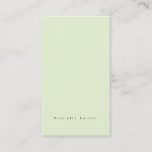 Elegant Eenvoudig Minimalistisch Informatiekaartje