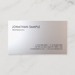 Elegant Eenvoudig Ontwerp Modern Minimalistisch Tr Visitekaartje
