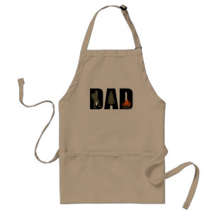 Elegant Eenvoudig Vaderdag Cadeau Wandeltocht Kamp Standaard Schort