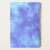 Elégant effet nuage Storm motif bleu (Dos)