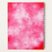 Elégant effet nuage Storm motif rose (Dos)