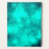 Elégant effet nuage Storm motif vert (Dos)