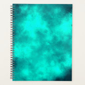 Elégant effet nuage Storm motif vert (Devant)