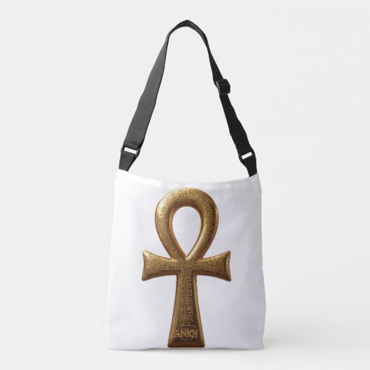 Elegant Egyptian Ankh Symbol Tote Bag  (Devant)