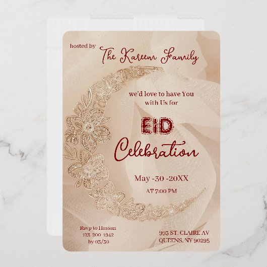 Elegant EId Celebration  Eid Party Invitation (Enveloppe)