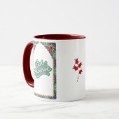 Elegant Eid Mubarak Gift Mug with Turkish design Mok (Voorkant links)