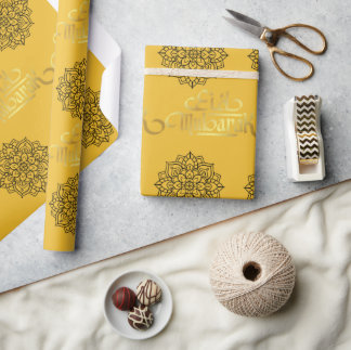Elegant Eid Wrapping Paper_Mandala- 6ft Roll Cadeaupapier