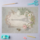 Elegant Eiffeltoren Parijs Bloedtuin Tissuepapier (Craft)