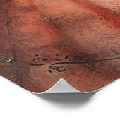 Elegant eigenzinnig Victoriaans gotisch meisje in Poster (Hoek)