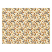 Elegant eikenblad & Pinecone Herfst Pattern Tafelkleed (Voorkant (Horizontaal))