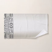 Élégant Élégant Éperviers En Argent Chic (Serviette à main)