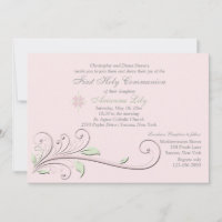 Elegant Element Religieuze Occasie Uitnodiging