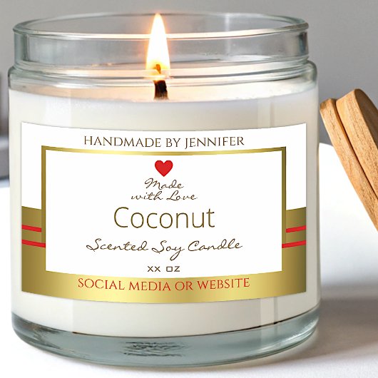 Élégant emballage de produits Étiquettes blanc et 