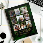 Élégant Emerald Green Gold Frame Photo Collage<br><div class="desc">Élégant arrière - plan vert émeraude avec cadres photo dorés et typographie dorée. Un joli cadeau chaleureux pour n'importe quel membre de la famille. Si vous avez des questions ou avez besoin d'aide pour la conception,  s'il vous plaît envoyez-moi un message. J'adorerais t'aider.</div>
