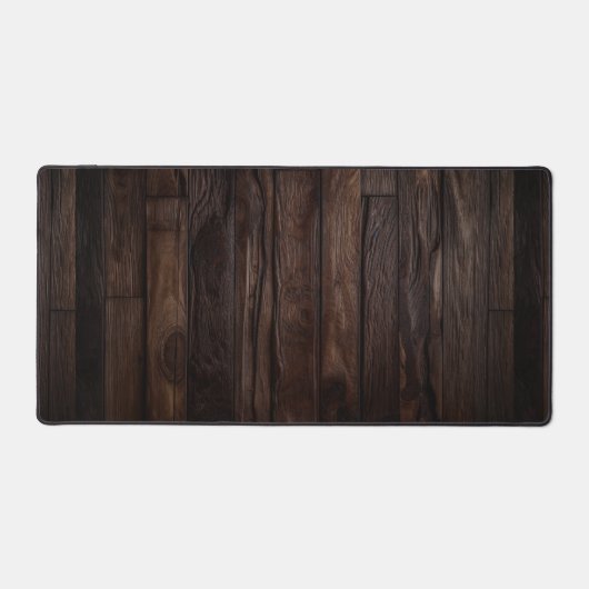 Élégant en bois foncé rustique (Recto)