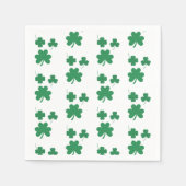 Elegant en chique St Patrick Day Party Favor Servet (Voorkant)