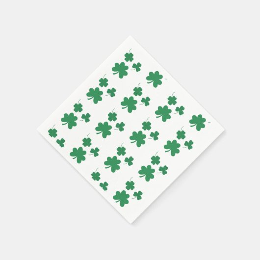 Elegant en chique St Patrick Day Party Favor Servet (Hoek)
