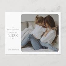 Elegant en Classy Kerstmis en nieuwjaarskaart