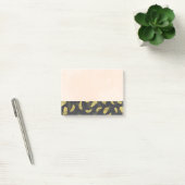Elegant- en crèmegrens voor zwart en goudveters post-it® notes (Kantoor)