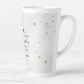 Elegant en Cute Lady | Girl Boss | Grijs Latte Mok (Rechts)