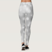 Elegant en Glitzy Grey/Grey Sparkle Leggings (Achterkant)