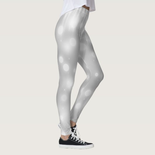 Elegant en Glitzy Grey/Grey Sparkle Leggings (Rechts)