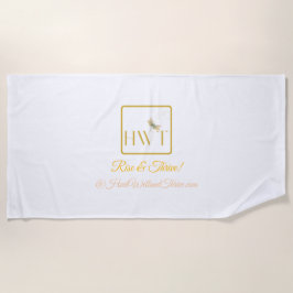 Elegant en Inspirerend HWT Gold Collectie Strandlaken