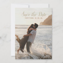 Elegant en lief Save the Date