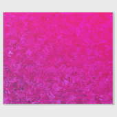 Elegant en modern fuschia roze abstract patroon cadeaupapier (Vlak)