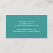 Elegant en Modern Lawyer Visitekaartjes (Achterkant)