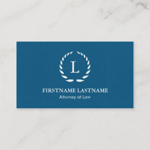 Elegant en Modern Lawyer Visitekaartjes