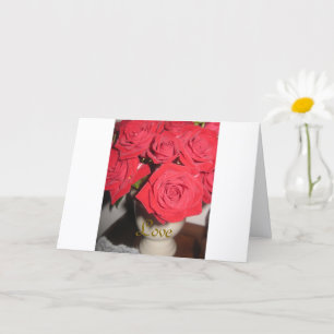 Elegant en modern, liefde Kaart