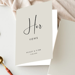 Elegant en modern Light Sage green Haar geloften Kaart
