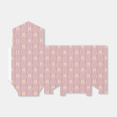 Elegant en modern roos gouden vlinder design bedankdoosjes (Uitgevouwen)