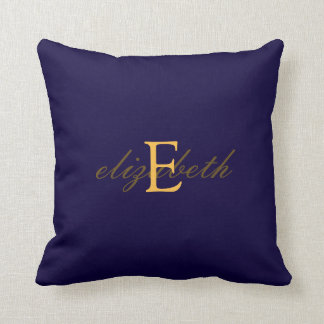 Elegant en  monogram gordel - Blauw goud 8 Kussen
