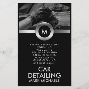 Elegant en professionele auto met details van de f flyer