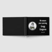 Elegant en respectabel Memorial Guest Book Gastenboek (Volledig)