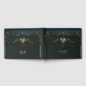 Elegant en romantisch design. gastenboek (Volledig)