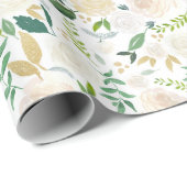 Elegant en Romantisch Woodland Wrapping Papier (Rol Hoek)