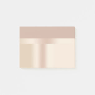 Elegant en stijlvol roos goudbruin post-it® notes