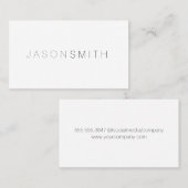 Elegant en verfijnd visitekaartje (Voorkant / Achterkant)