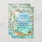 Élégant Enchanté Sous La Carte RSVP Sea Beach (Devant / Derrière)