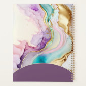 Élégant encre liquide de marbre Monogram (Dos)