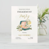 Elegant Engagement Invitation (Debout devant)