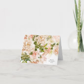 Elegant Engels Roos bewerkbare Moederdag Kaart (Voorkant)