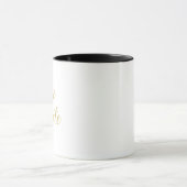 Élégant Enregistrer la Mug Date - Custom Wedding K (Centre)