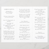 Élégant enterrement | Programme Triplé Ordre de se (Dos)